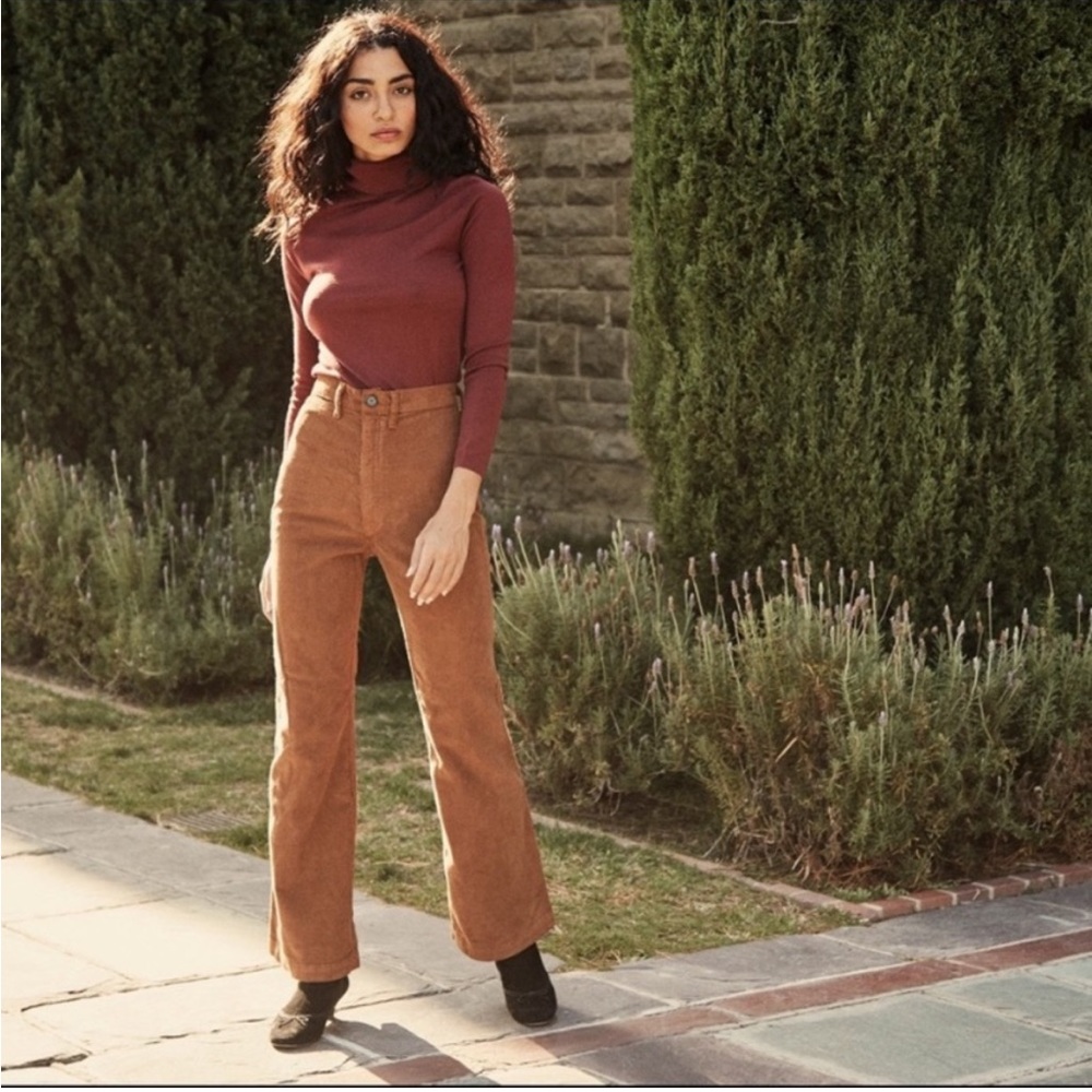 Doen Melody Corduroy Pants in Pecan
